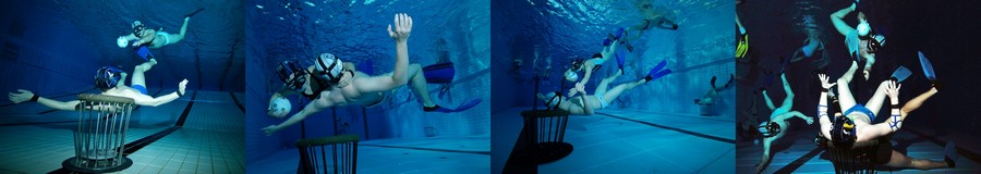 Leistungssport: Unterwasser-Rugby